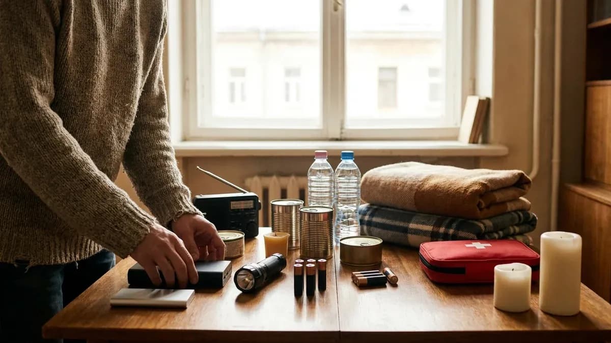 Що купити на випадок блекауту – список речей на 72 години