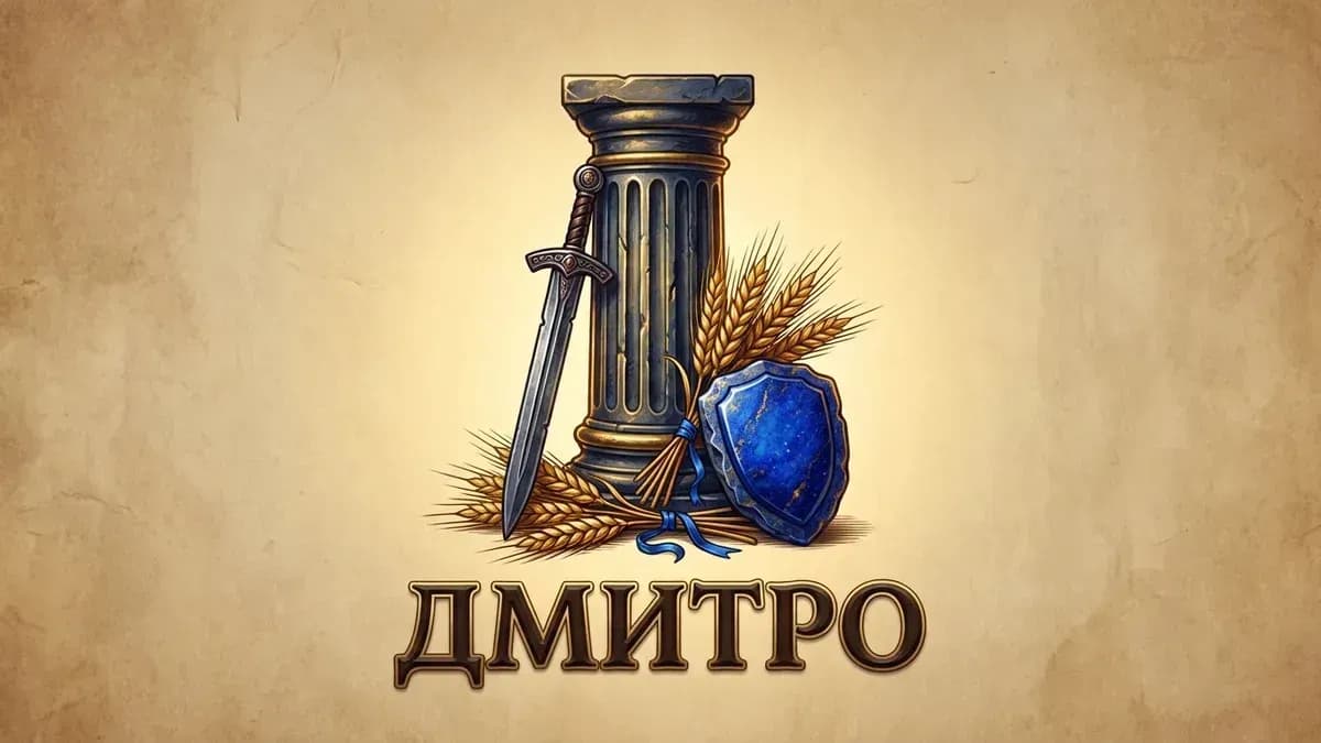 Що означає ім'я Дмитро — характер, доля, сумісність Ілюстрація до статті 79