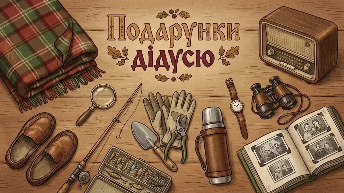 Що подарувати дідусю на день народження — 30 ідей від онуків Ілюстрація до статті 89
